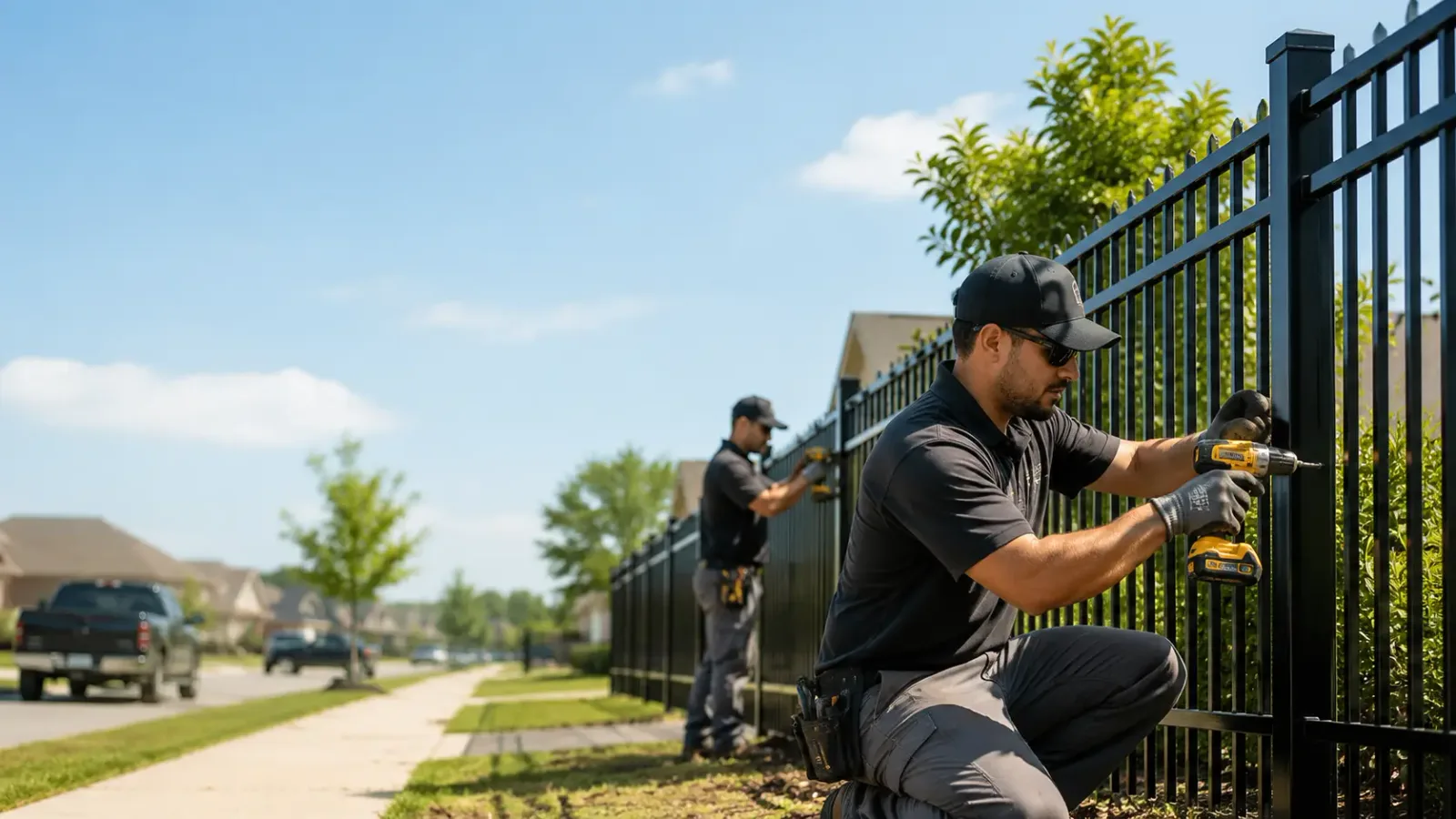 Metal Fence Installation in Seneca, IL